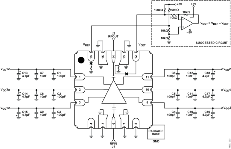 HMC7229LS6/HMC7229LS6TR四級(jí)GaAs pHEMT MMIC 1 W功率放大器  ADI現(xiàn)貨