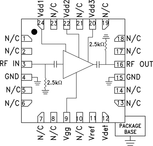 HMC1082LP4E/HMC1082LP4ETR軍事電子戰(zhàn)驅(qū)動放大器  現(xiàn)貨