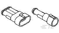 TE泰科AMP SUPERSEAL 1.5MM 連接器殼體282103-1現(xiàn)貨庫存
